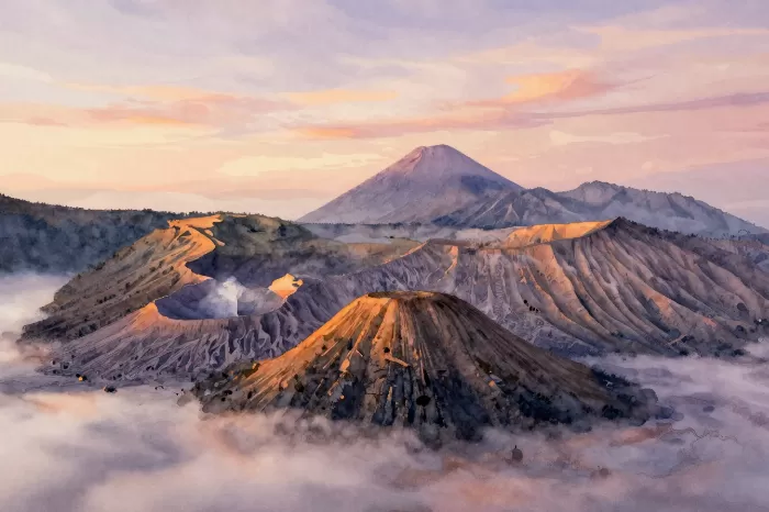 Caldera Dawn