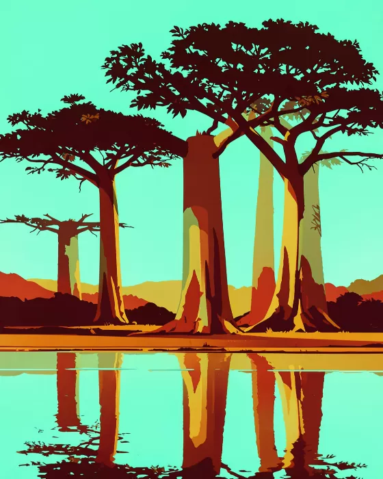 Rustic Baobabs