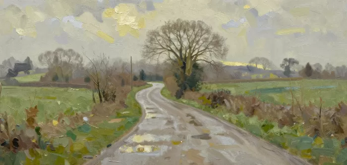 Rainwashed Lane