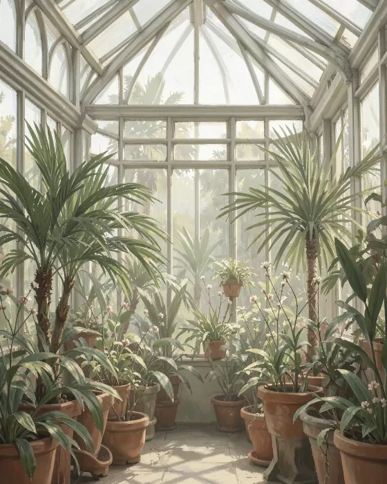 Serene Greenhouse