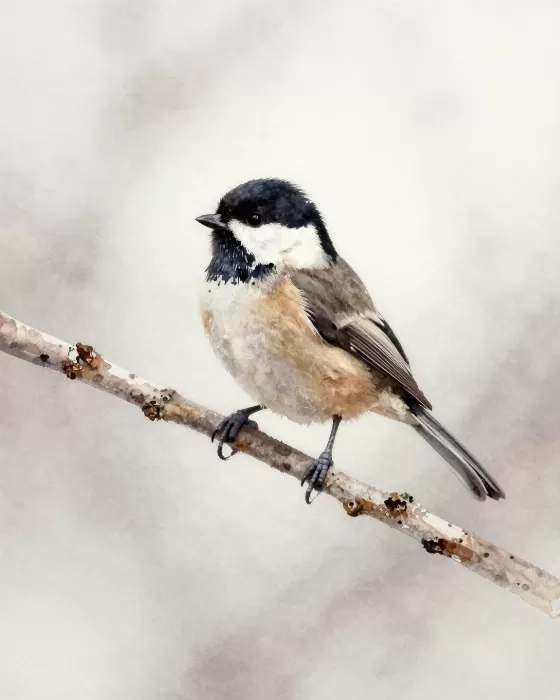 Winter Chickadee