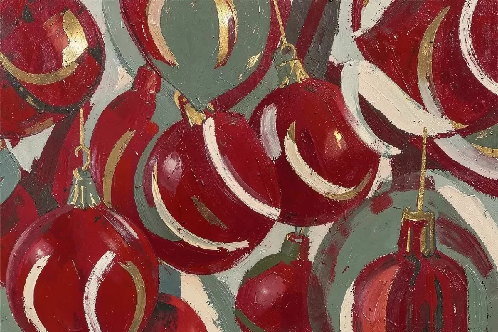Crimson Ornaments