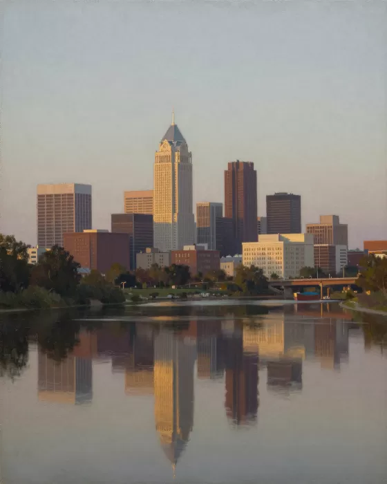 Sunlit Towers