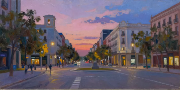 Evening Boulevard