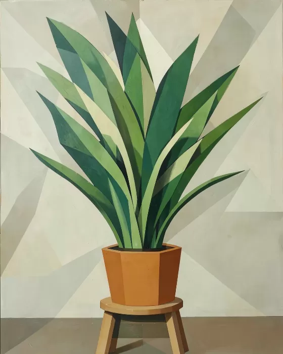 Snake Plant Cubed