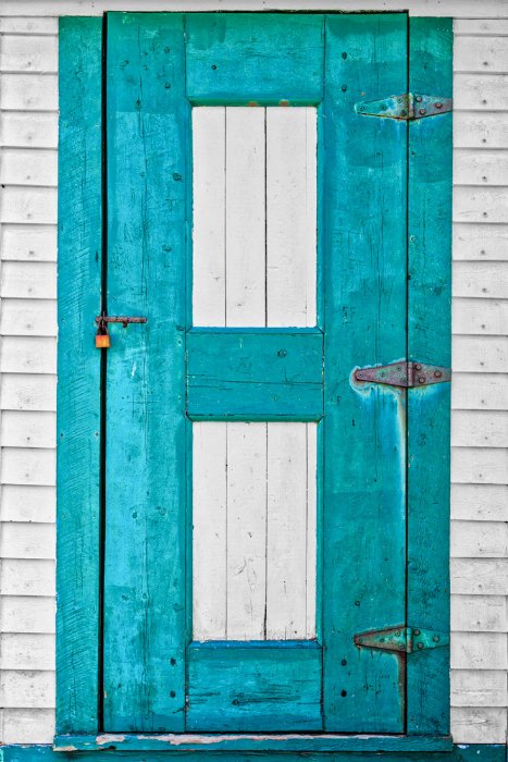 School House Door - Newfoundland art print