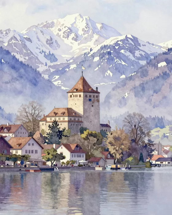 Thun Reflection