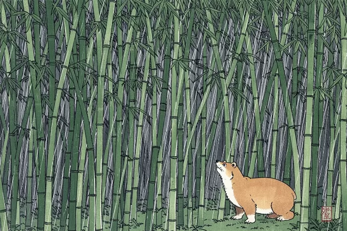 Bamboo Rain