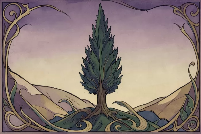 Plum Cypress