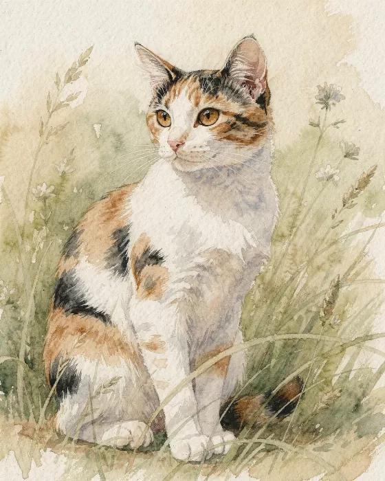 Calico Contemplation