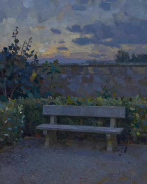 Dusk Bench