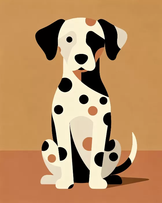 Dalmatian Portrait