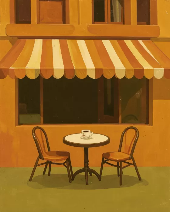 Sunlit Cafe