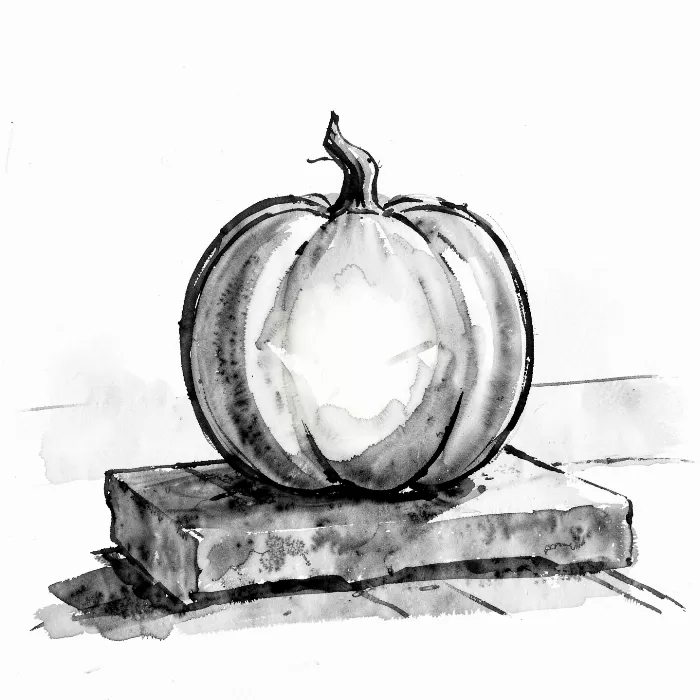 Ink Pumpkin