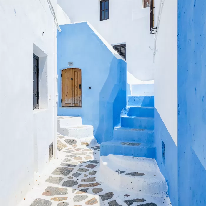 Blue Staircase