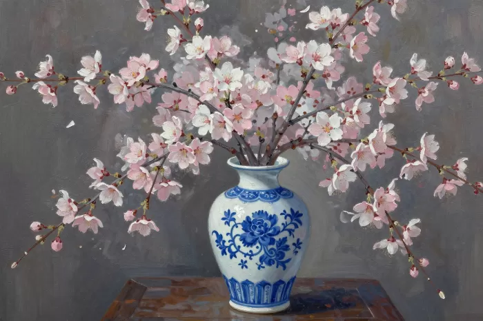 Cerulean Vase