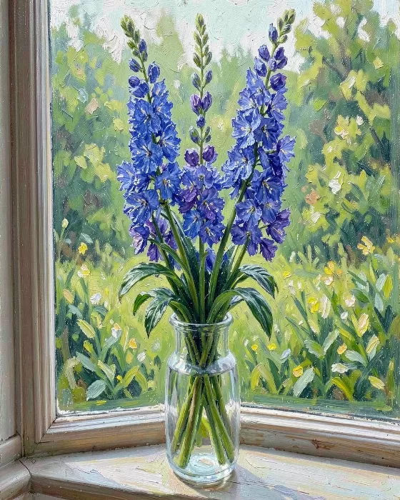 Delphinium Light II