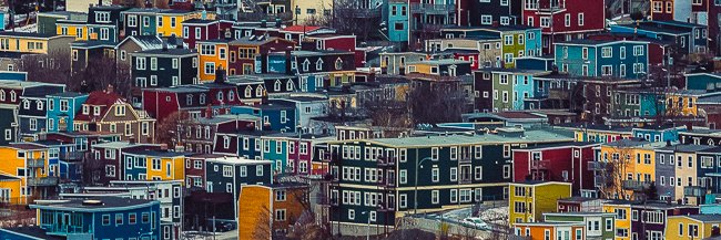 St John's Colours - Newfoundland art print