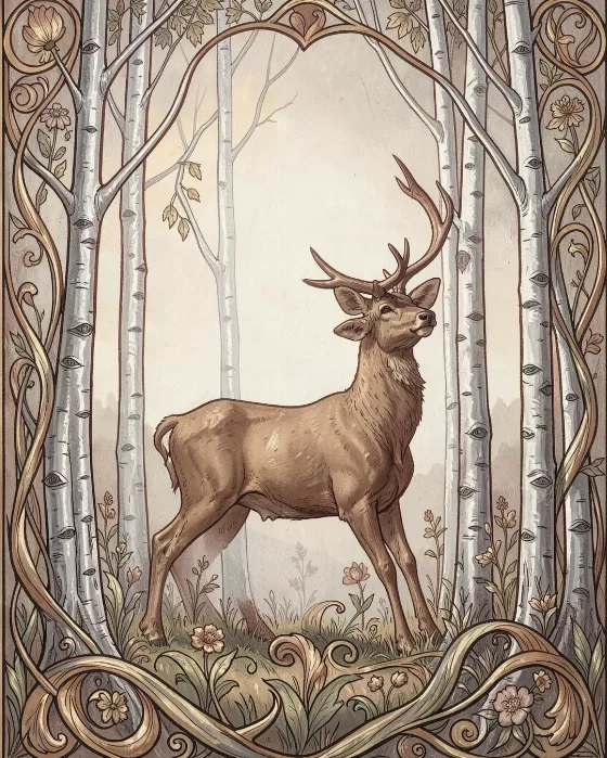 Birch Stag