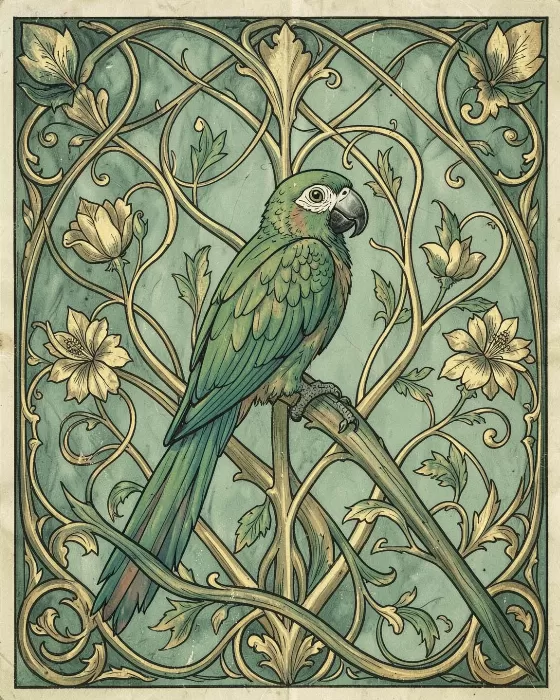 Emerald Parrot