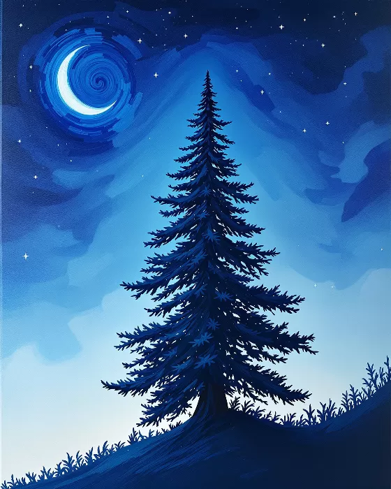 Cypress Night II