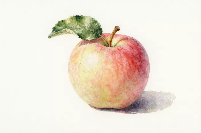 Apple And Leaf