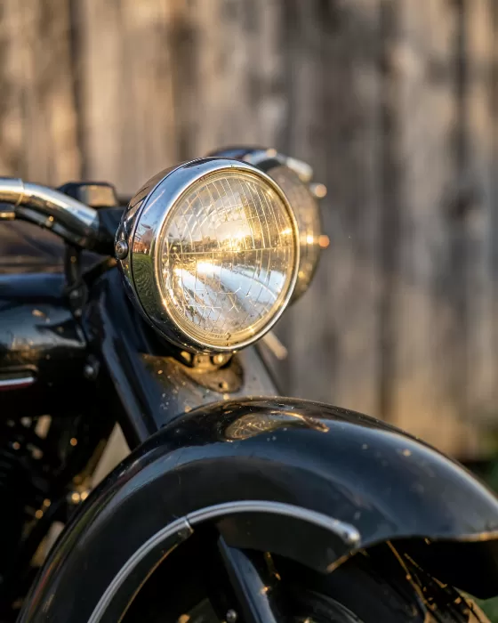Chrome Headlamp