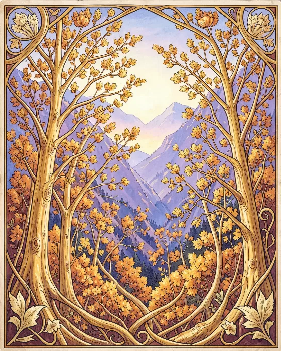 Golden Larches