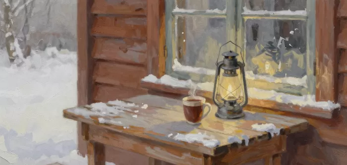 Frosted Lantern