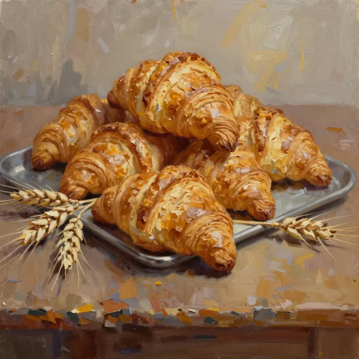 Tray Croissants
