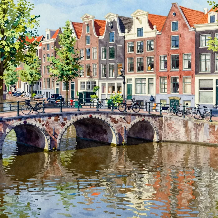 Sunlit Canals
