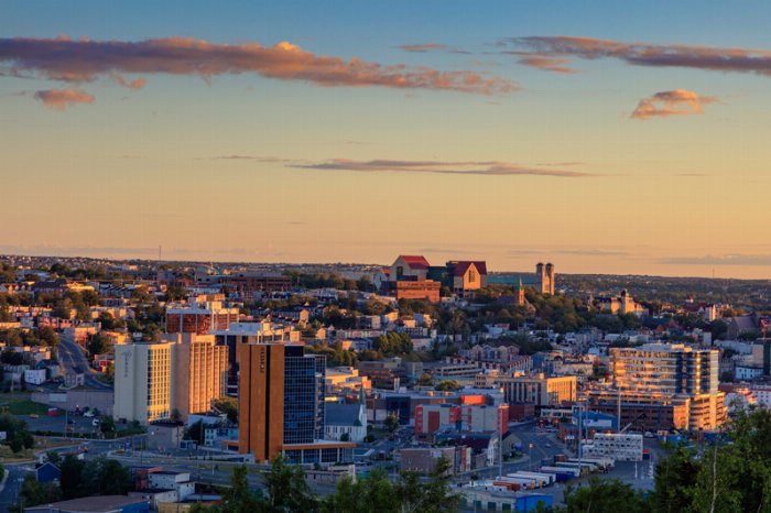 St John's Morning - Newfoundland art print