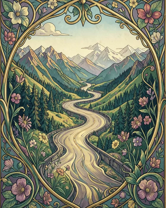 Sinuous Road