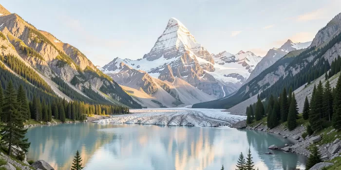 Summer Glacier