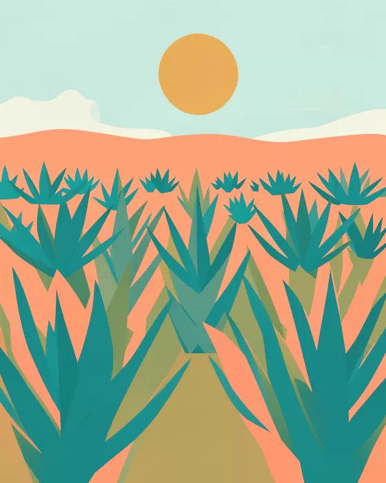 Retro Agave