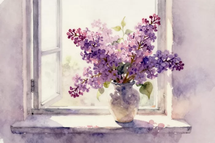 Lilac Window