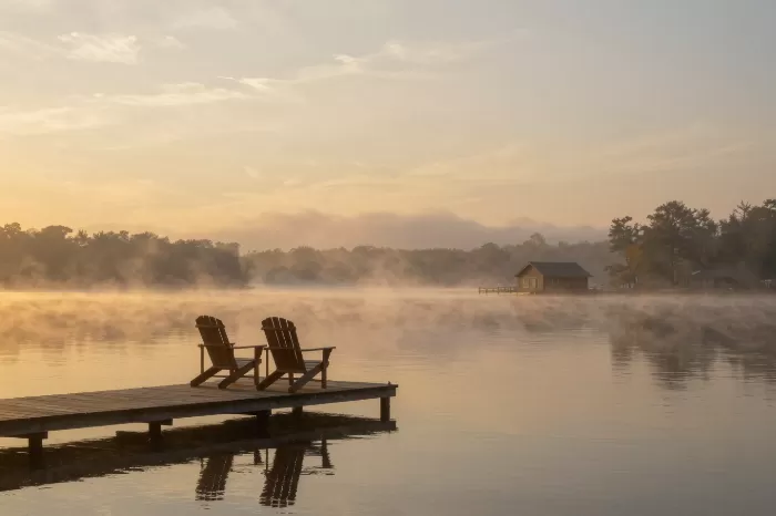 Misty Sunrise