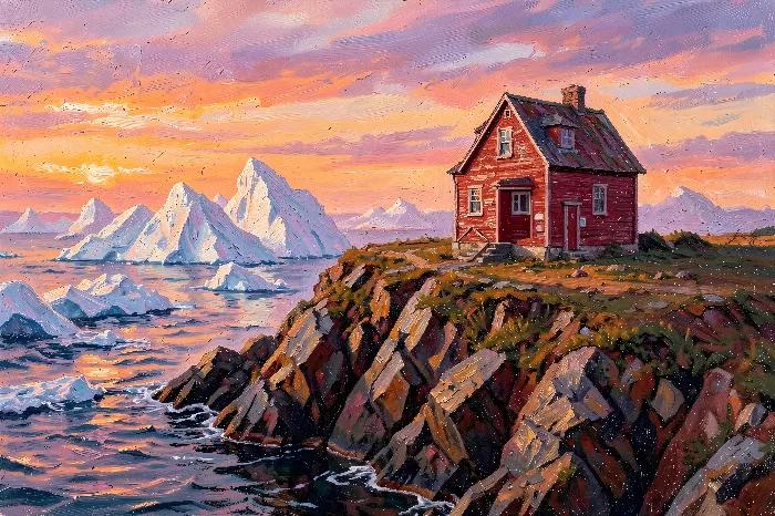 Saltbox Twilight