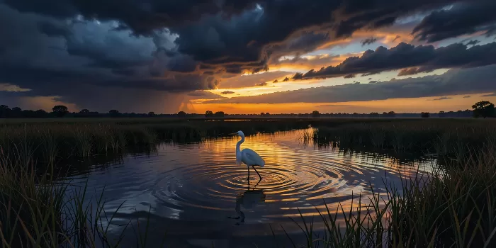 Egret Amber
