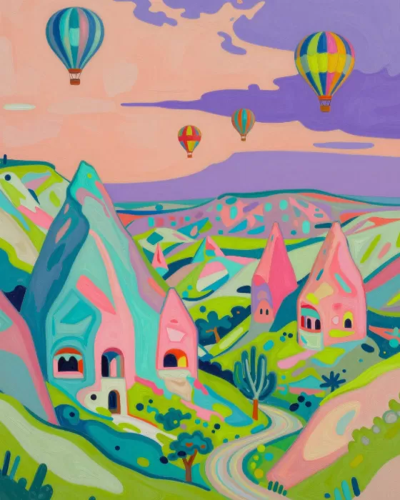 Turquoise Chimneys
