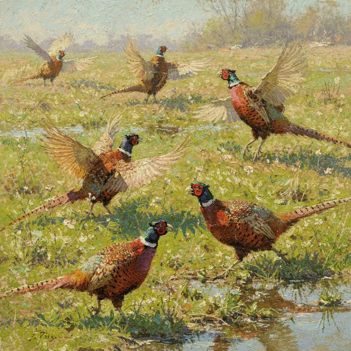 Pheasant Flight