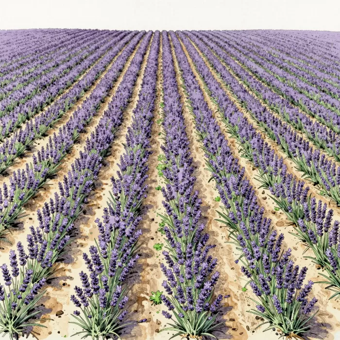 Mauve Furrows