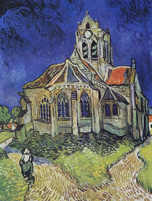 Vincent van Goghs The Church at Auvers