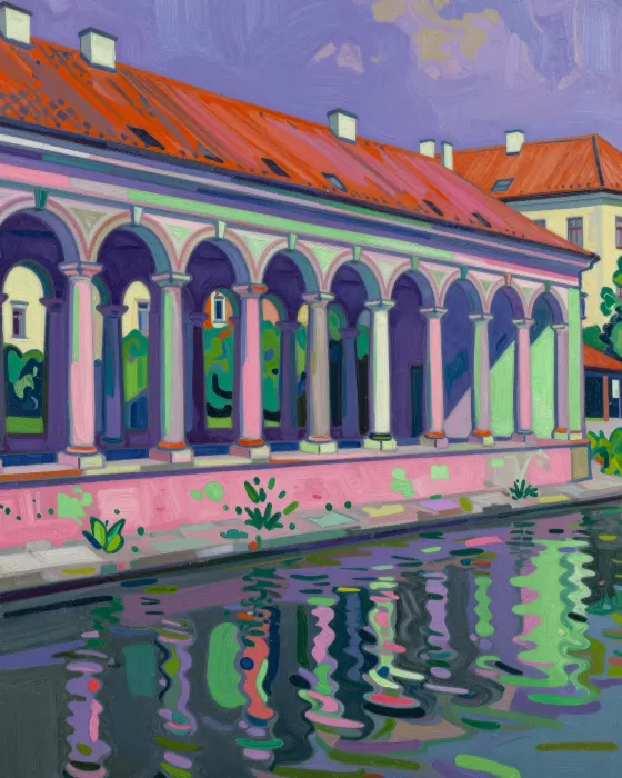 Vivid Riverbank