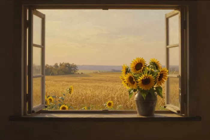 Sunflower Sill
