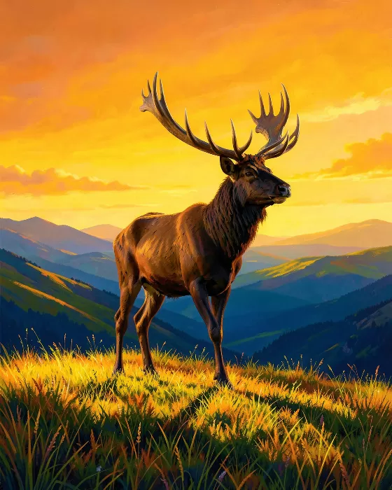 Amber Stag