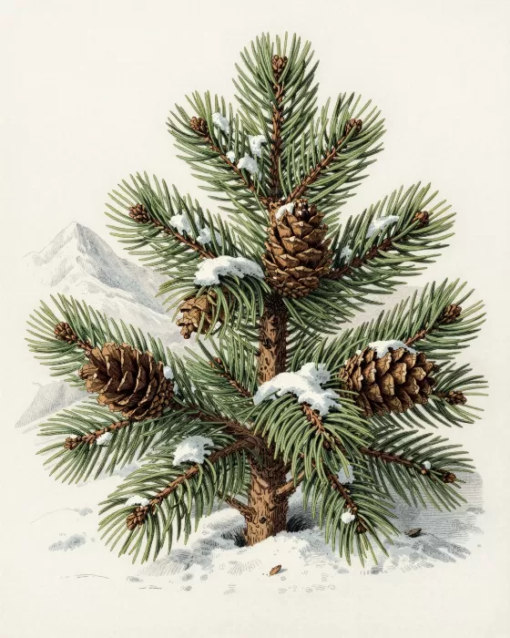 Spruce Cones