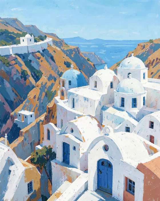 Cycladic Cliffs
