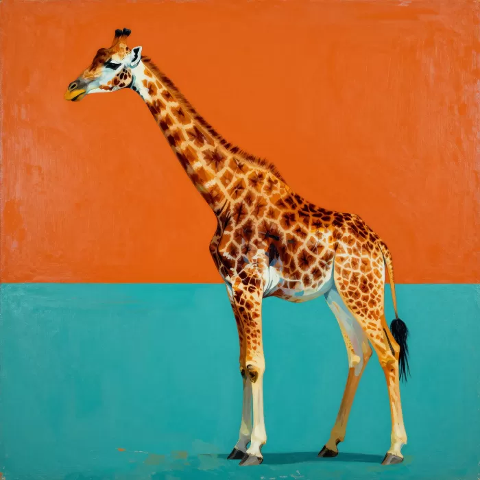 Orange Giraffe