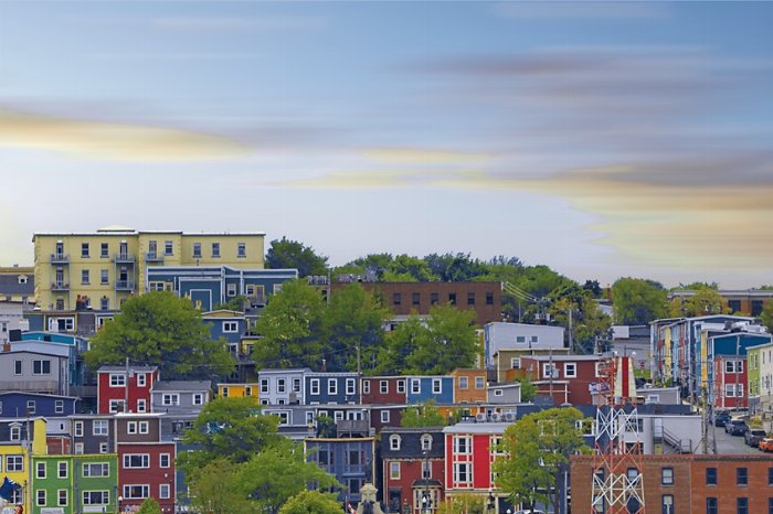 We City - Newfoundland art print